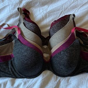 Victoria’s Secret size 32c lot of 6 bras uplift semi demi bra